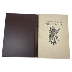 Les grenouilles d'Aristophanes, édition limitée 1937, signée et numérotée