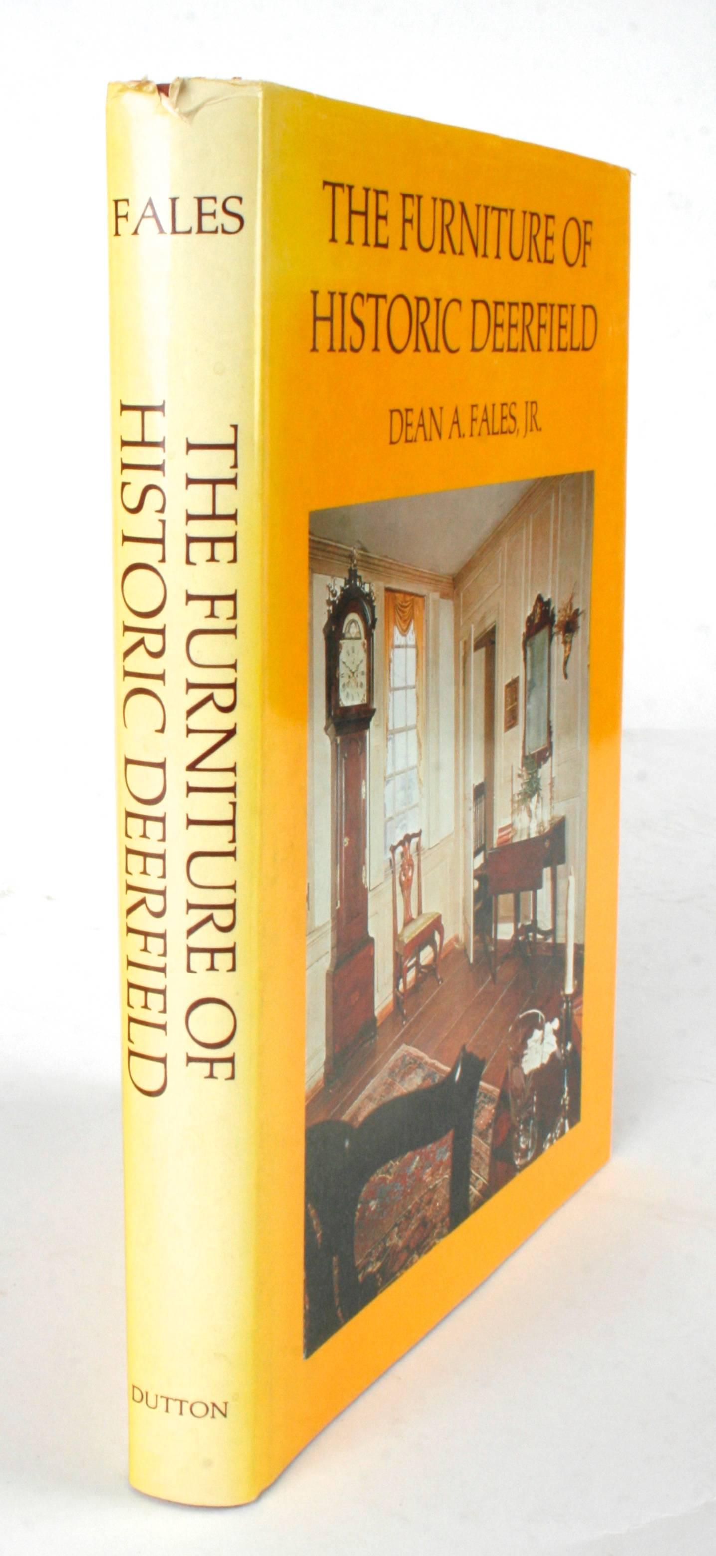 The Furniture of Historic Deerfield by Dean A. Fales, Jr., Signed First Edition For Sale 11