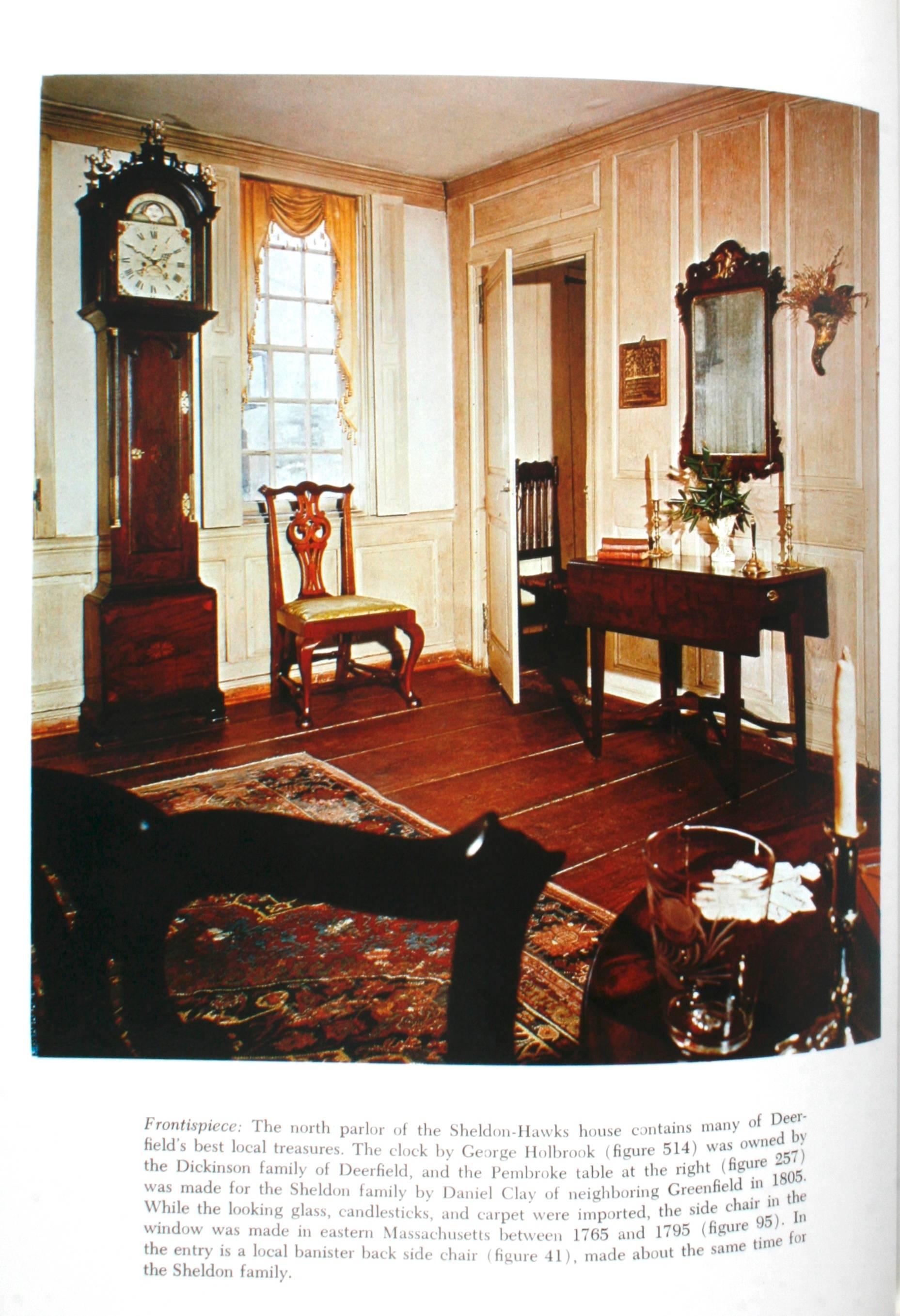 The Furniture of Historic Deerfield von Dean A. Fales, Jr., signierte Erstausgabe im Zustand „Gut“ im Angebot in valatie, NY