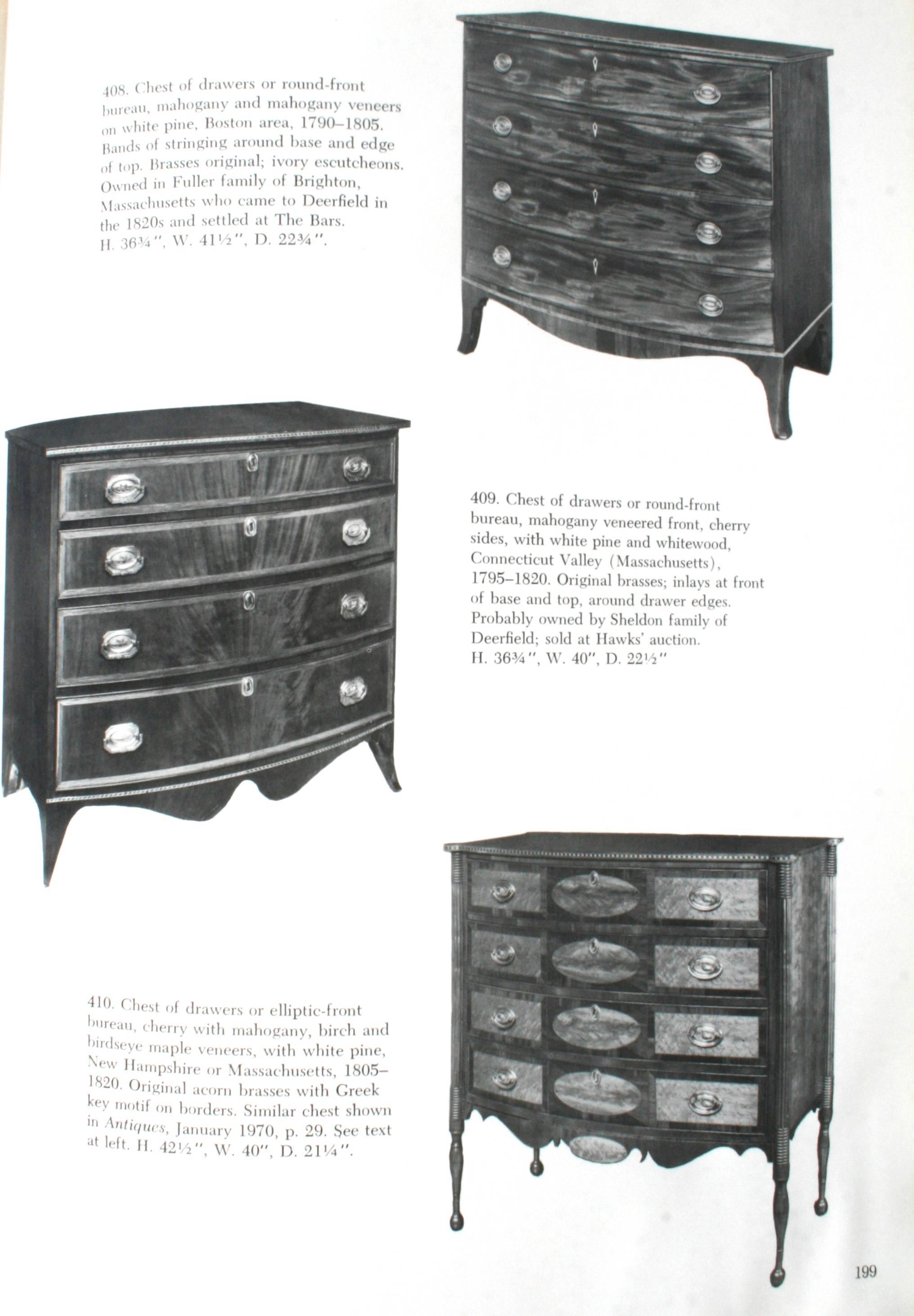 The Furniture of Historic Deerfield von Dean A. Fales, Jr., signierte Erstausgabe (Papier) im Angebot