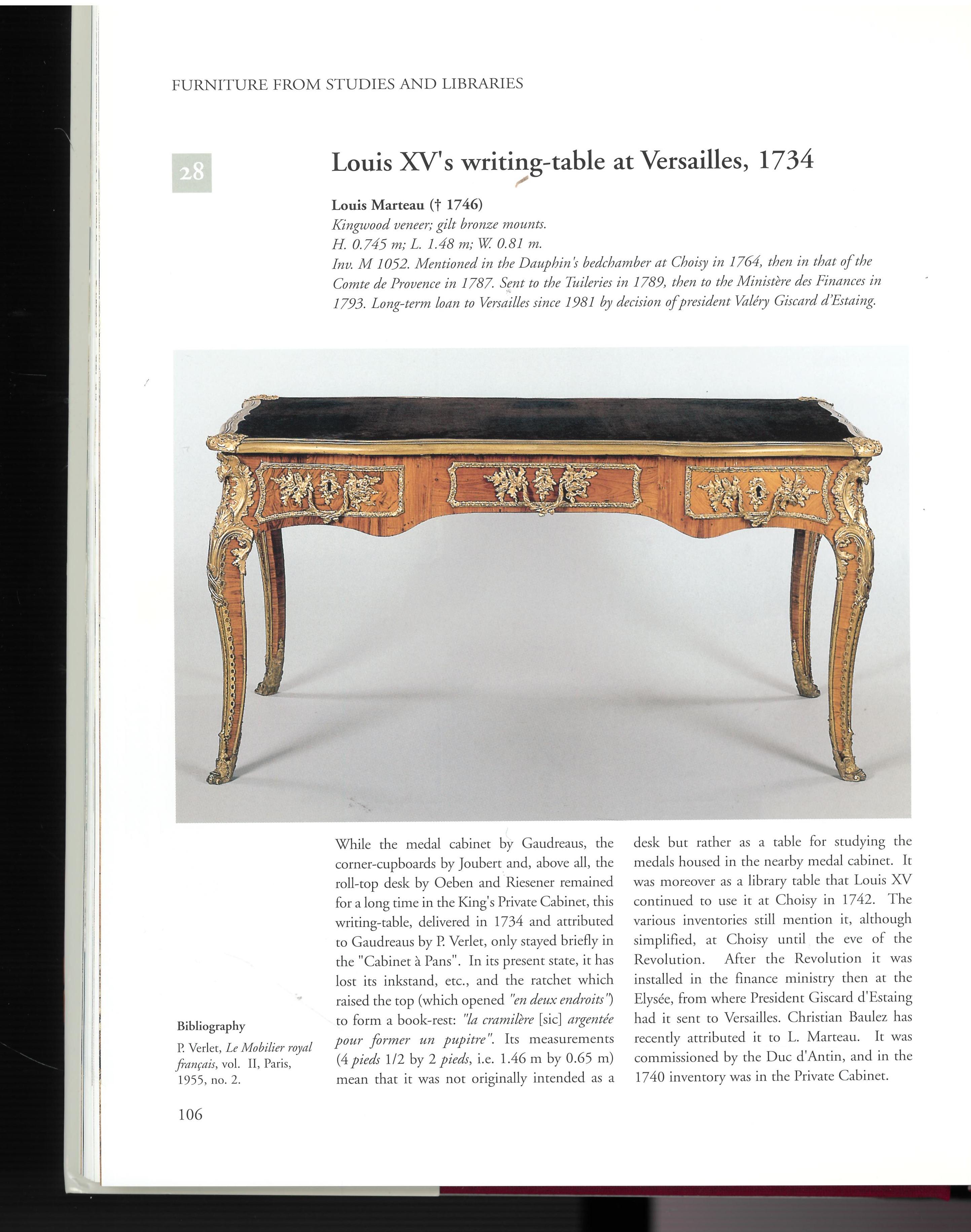 The Furniture of Versailles, 17. und 18. Jahrhundert, „2er-Bücherkasten-Set“ (Buch) im Zustand „Gut“ im Angebot in North Yorkshire, GB