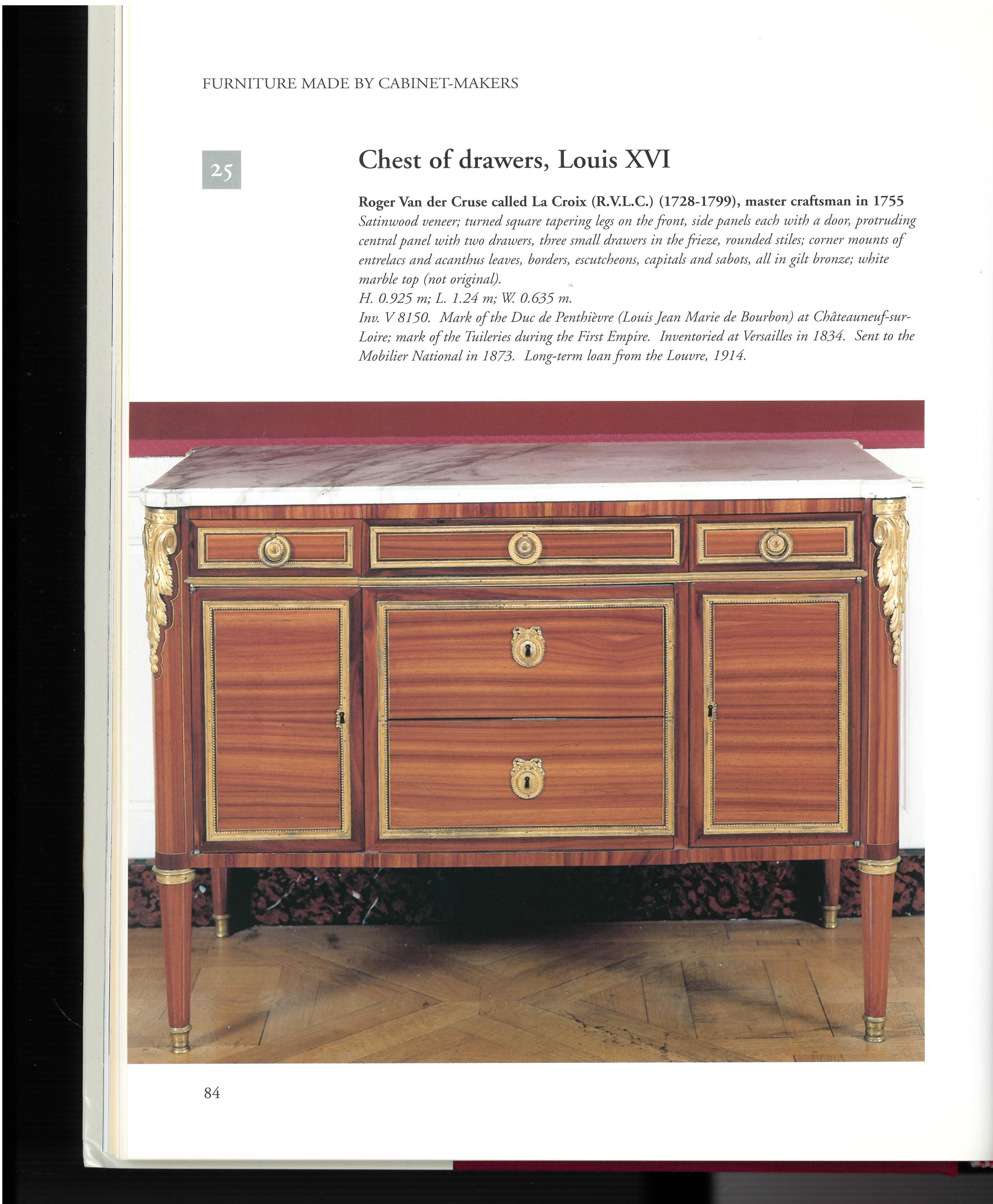 The Furniture of Versailles, 17th and 18th Centuries '2 Volume Box Set' (Book) For Sale 2