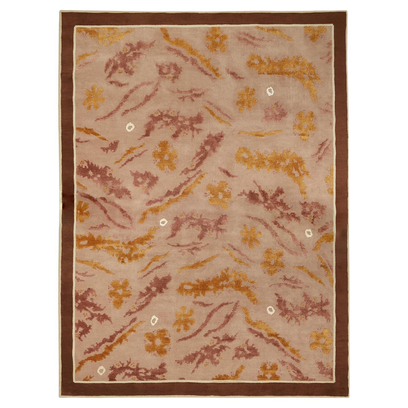 Der Gaia-Teppich in gebranntem Siena von Sister by Studio Ashby im Angebot