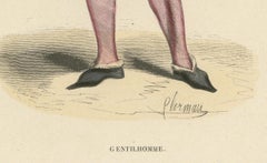 The Gallant Courtier: A Nobleman's Fashion in 'Costume du Moyen Âge, 1847