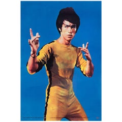 Retro The Game of Death 1978 Hong Kong Commercial Poster