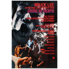 'The Game of Death' 1978 Hong Kong Film Poster