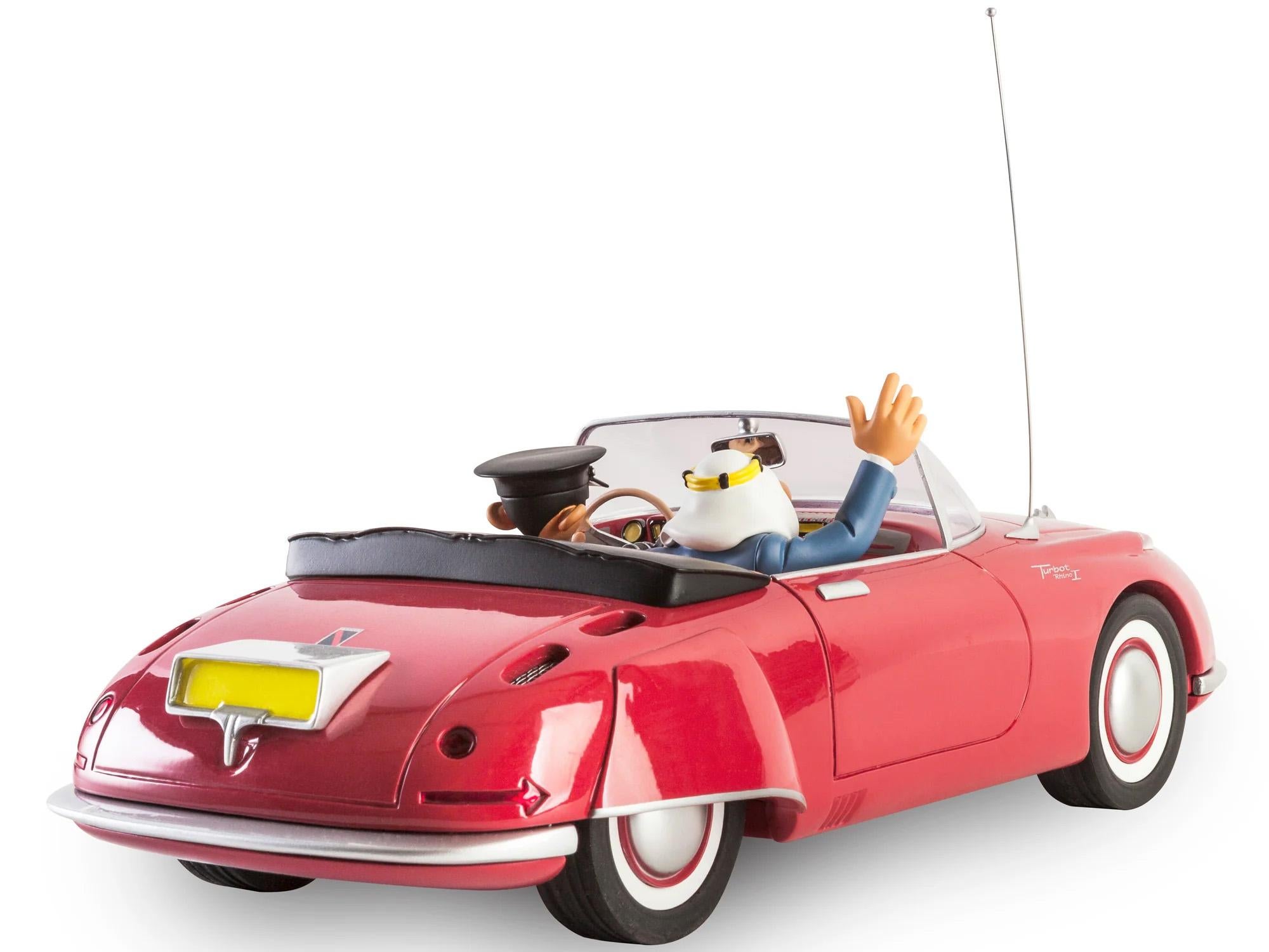XXI secolo e contemporaneo Il garage di FRANQUIN, SPIROU: TURBOT-RHINO 1 rosso 1957 - in vendita