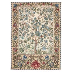 The Garden Cream Loom Woven Tapestry - 7'9" x 5'9"