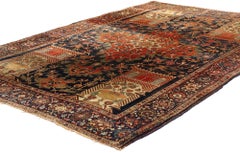 The Garden of Dynasty: Late 19th Century Persian Sarouk Farahan of Regal Poise