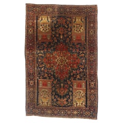 The Garden of Dynasty: Late 19th Century Persian Sarouk Farahan of Regal Poise