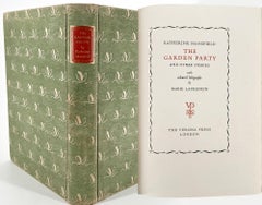 The Garden Party and Other Stories by K. Mansfield, illustr. Marie Laurencin