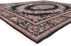 The Garland of Versailles: A Vintage Chinese Aubusson Rug of Timeless Grandeur