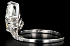 "The Gatsby" Platinum 2.49 Carat Kite/Lozenge Cut Diamond Engagement Ring