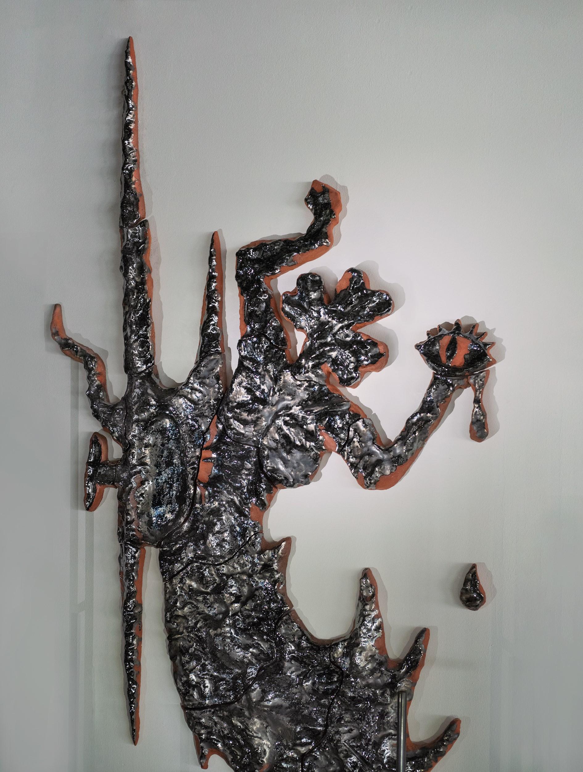 The piece explores themes of monstrosity, addiction, mental health struggles,
and serves as an allegory for depression. It reflects the transformation of a
woman, my sister, cursed to become a sleepless, addicted, and lonely monster,
blending woman
