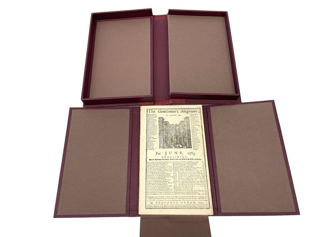 Il s'agit d'un numéro de juin 1783 du magazine londonien 