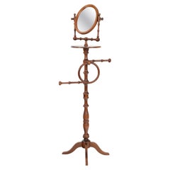 The Gentleman’s Morning Ritual, Early 20th Century Shaving Stand