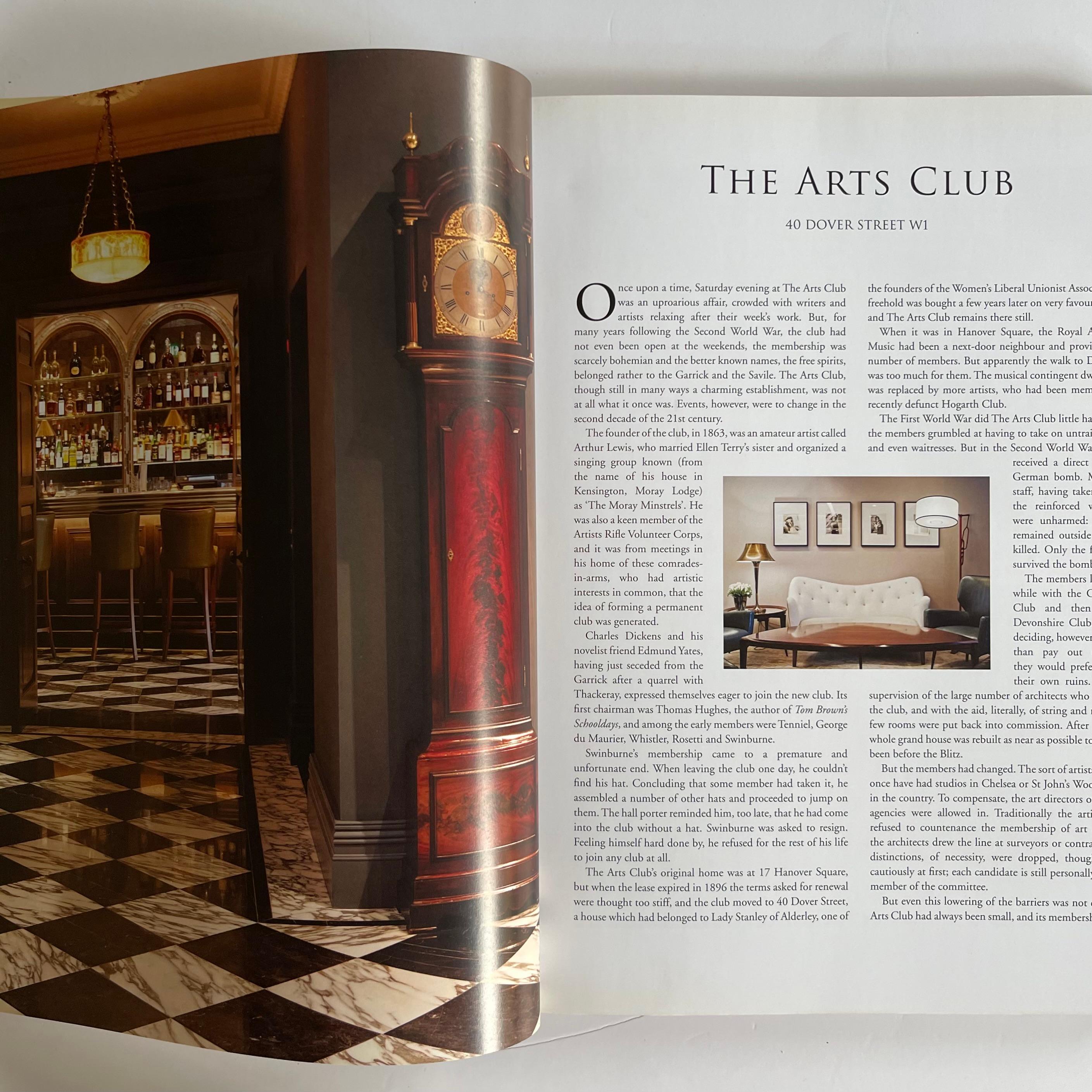 The Gentlemen's Clubs of London 1st revised edition 2012 For Sale 4