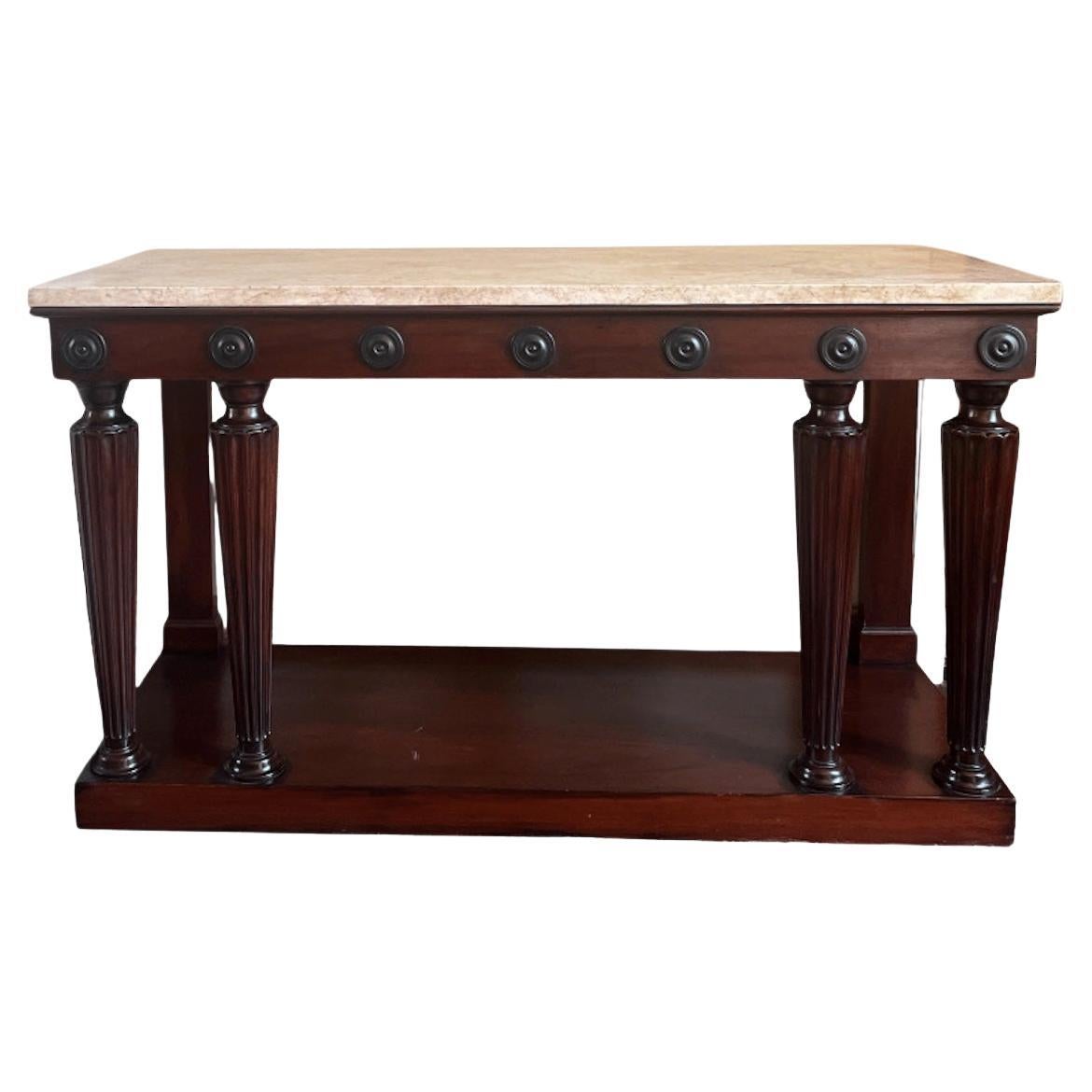 The George Smith Console For Sale