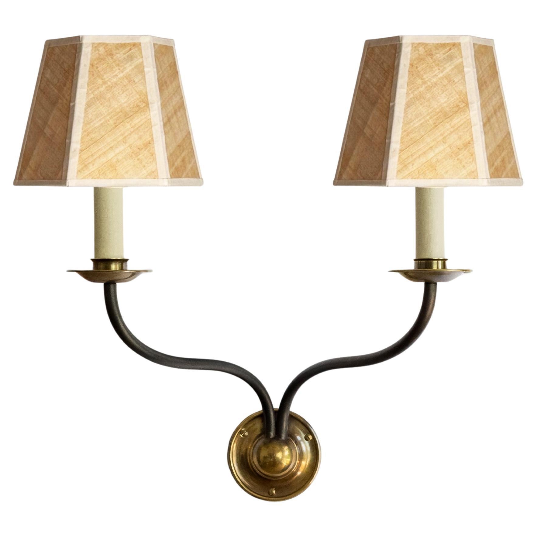 Die George Doppelarm-Wandleuchte im Angebot