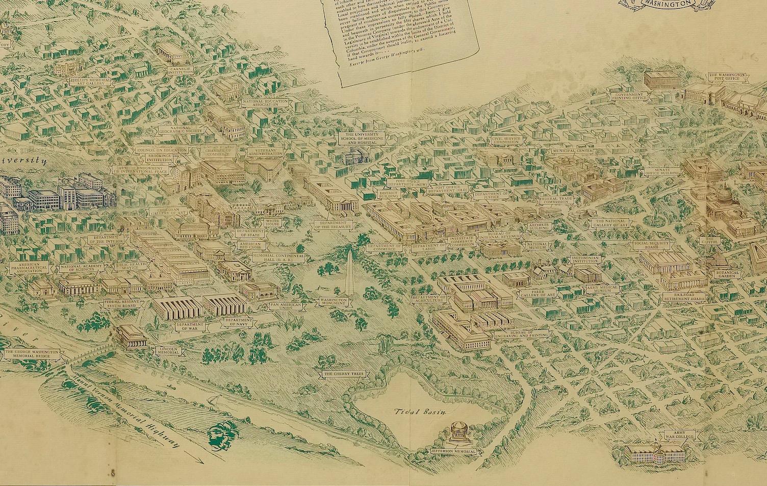 george washington university map
