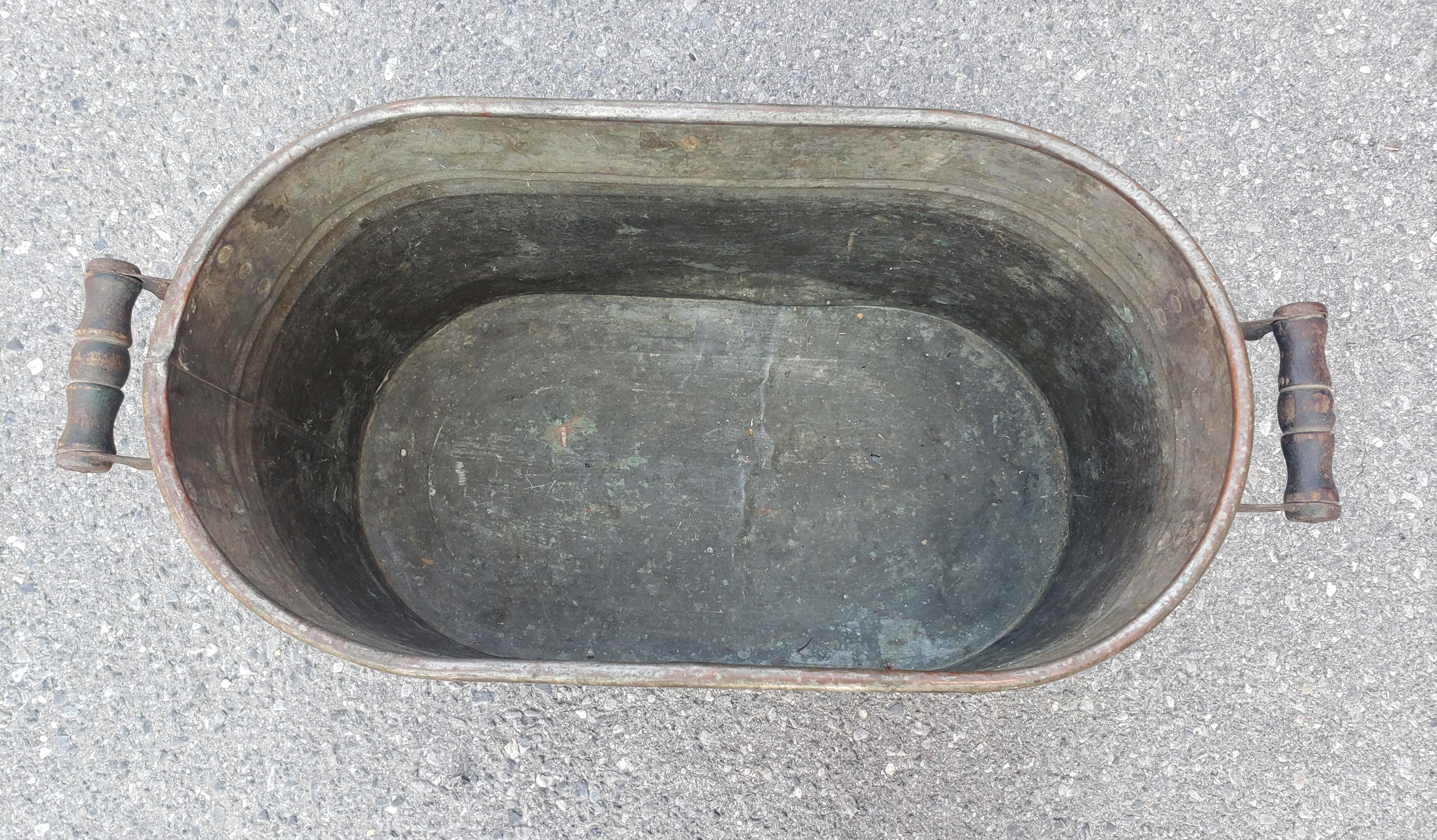 vintage copper boiler