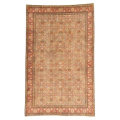 The Gilded Herati Estate: An Antique Persian Tabriz Masterpiece of Prestige