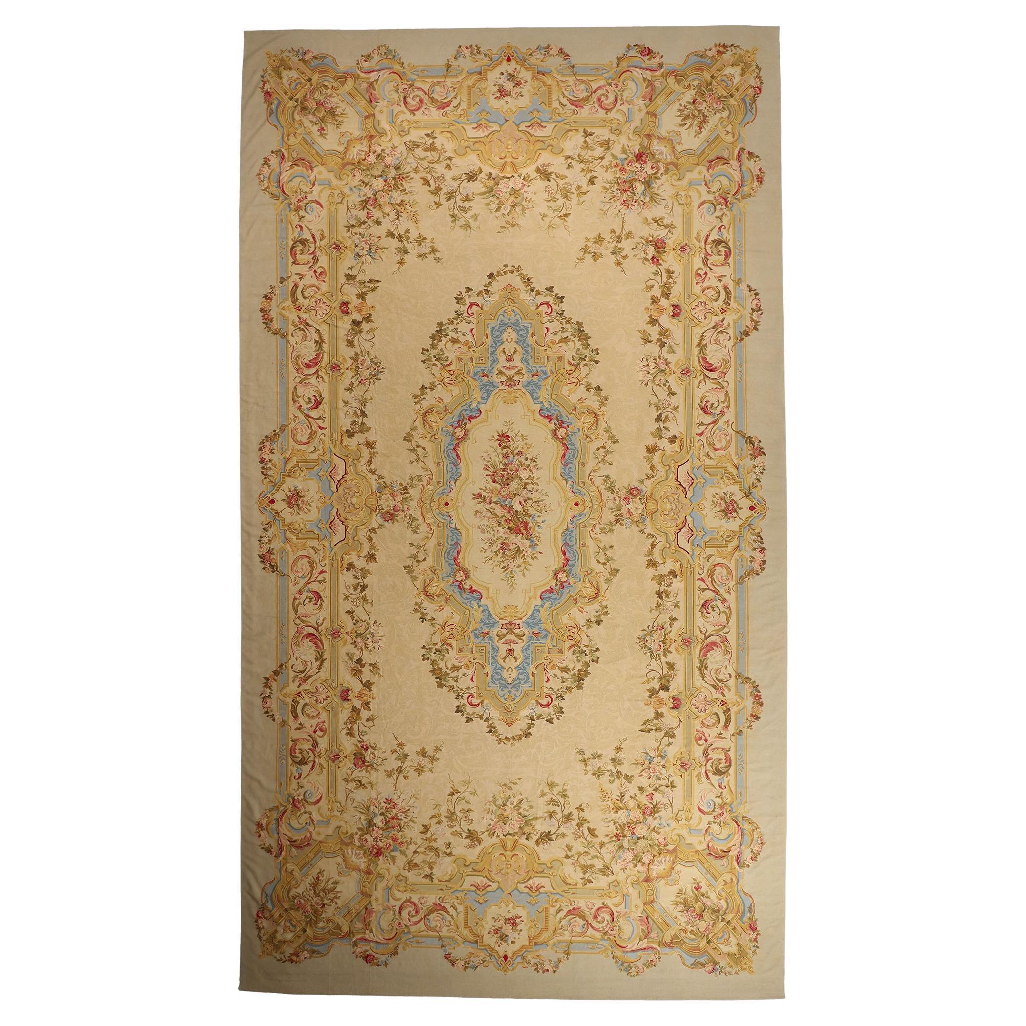 Der vergoldete Louis XV-Jardin: Ein chinesisches Aubusson-Meisterwerk von Rokoko-Eleganz