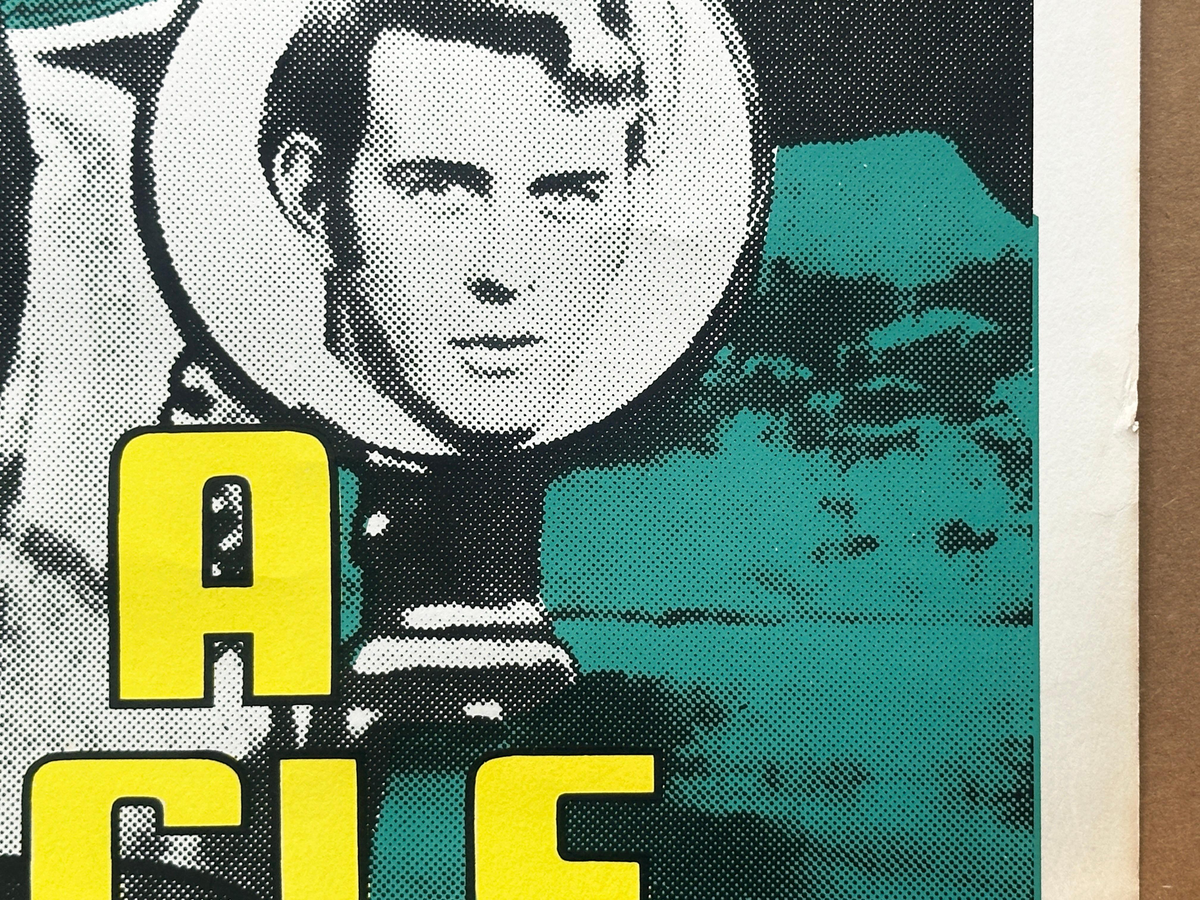 Poster cinematografico originale di 'La ragazza in motocicletta', Regno Unito, 1968 in vendita 2