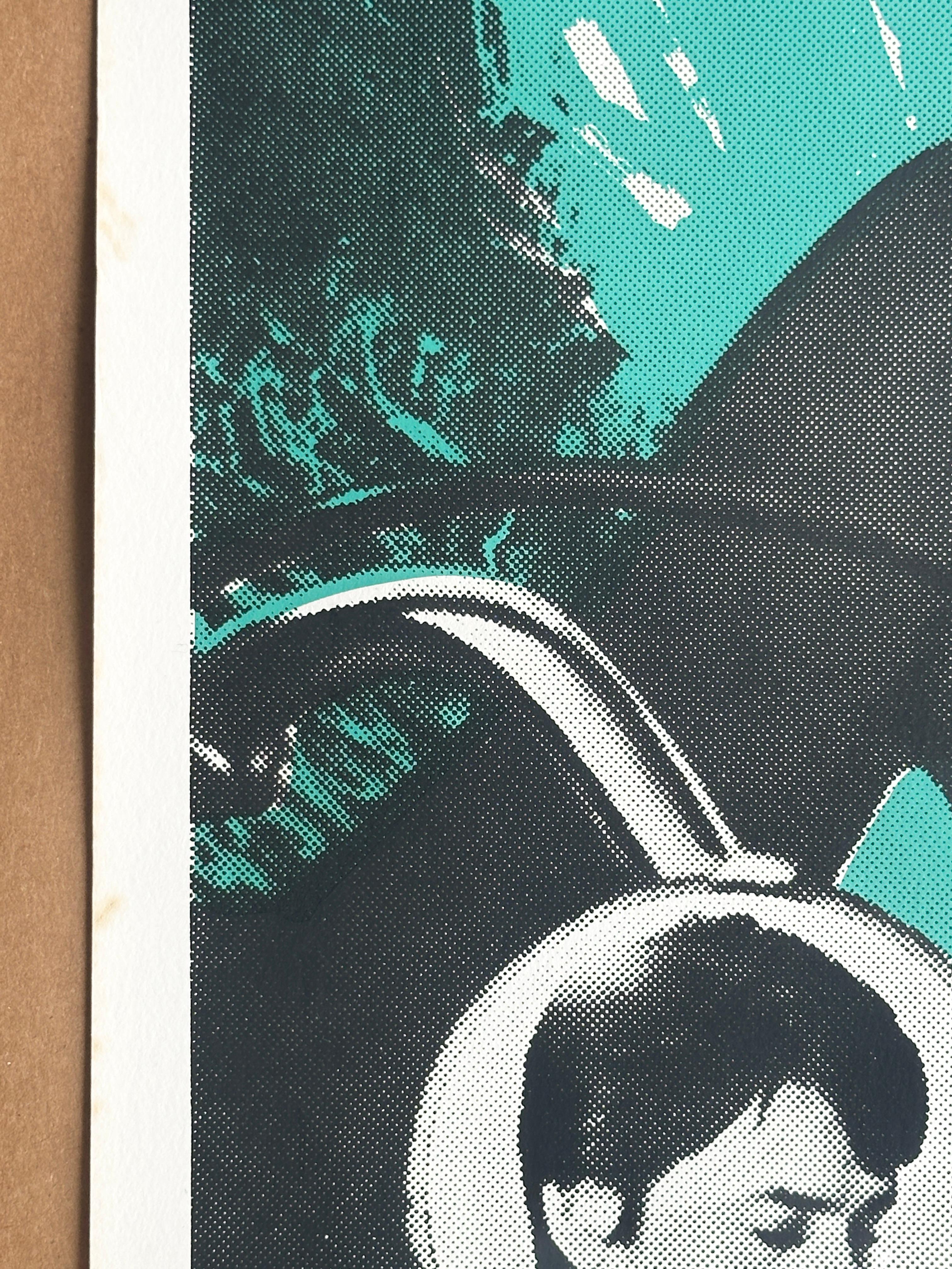 Poster cinematografico originale di 'La ragazza in motocicletta', Regno Unito, 1968 In condizioni buone in vendita a Devon, GB