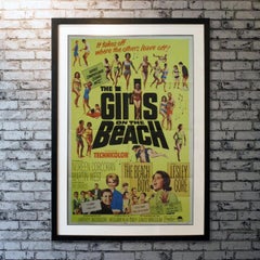 The Girls on The Beach, Unframed Poster, 1965
