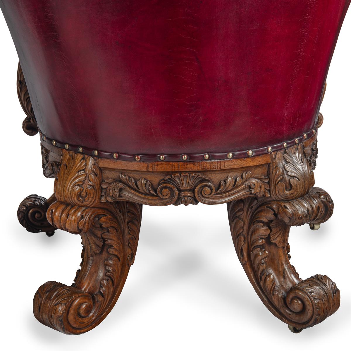 The Glynllifon “Rutland” Chairs Supplied by Gillows in 1823 to Thomas John Wynn In condizioni buone in vendita a Lymington, Hampshire
