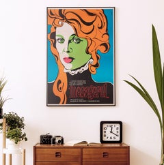 Go-Between 1971 Romanian Film Poster, Manescu