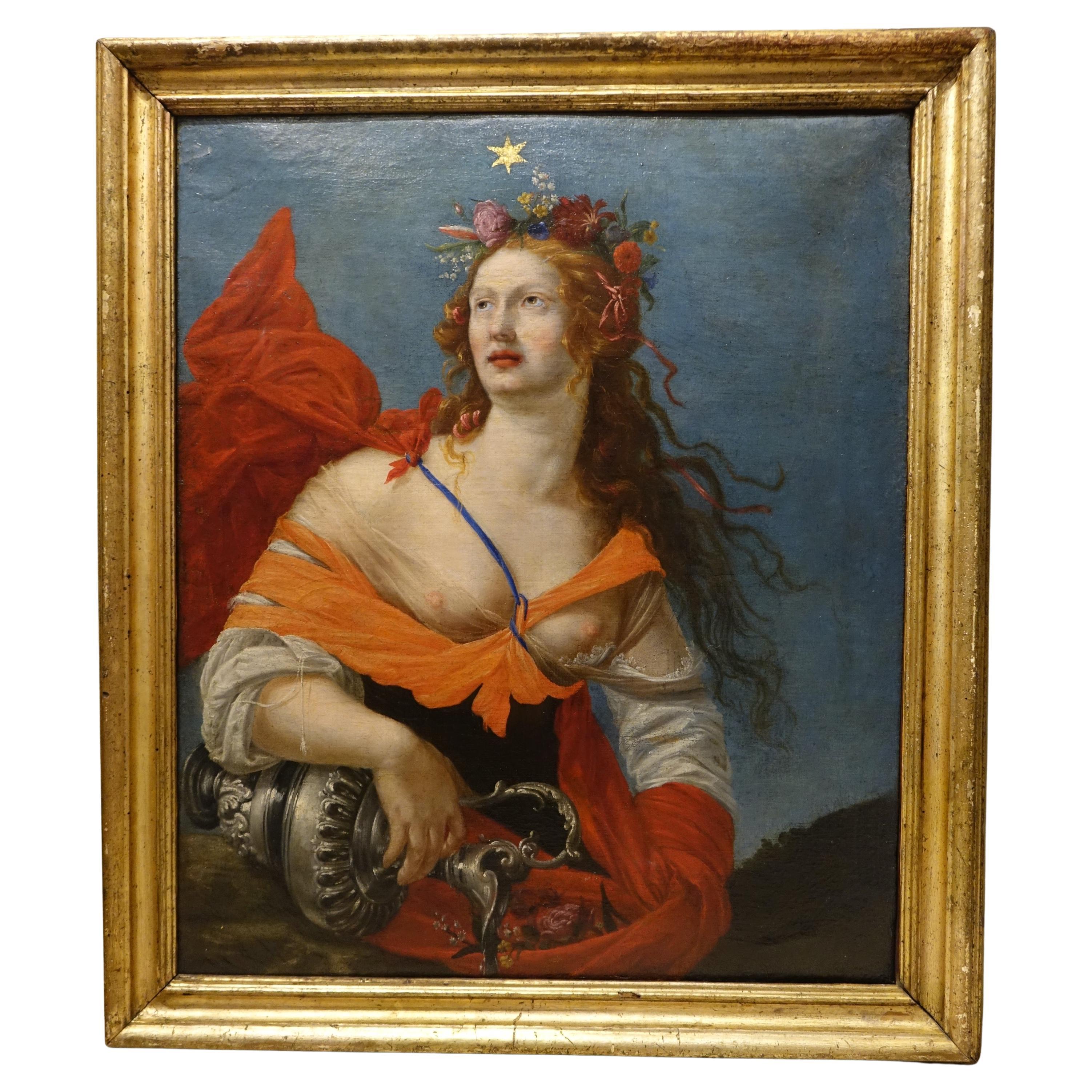 The Goddess Sothis, Florentine School 17th Century For Sale