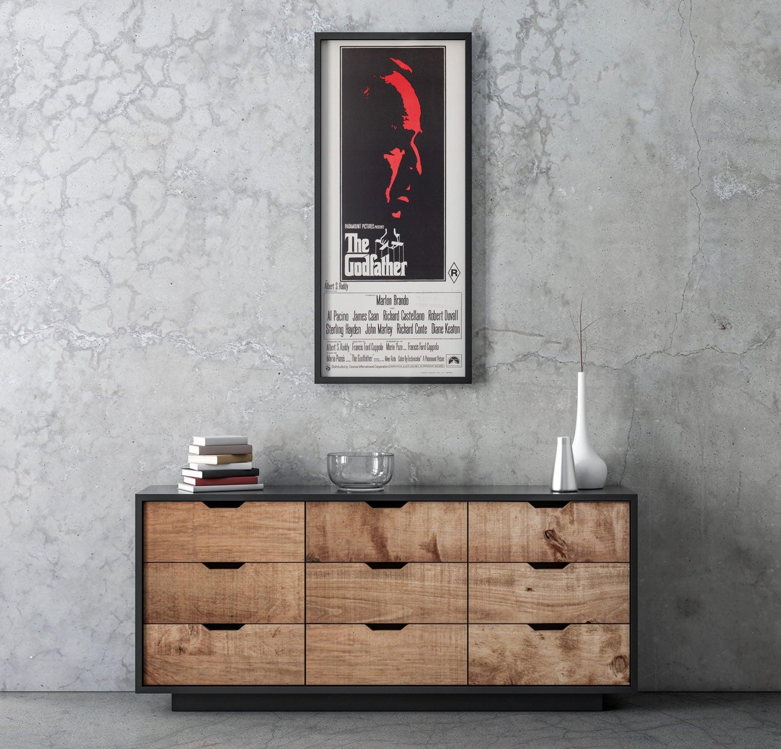 Original first-year-of-release Australian Daybill film poster for one of the greatest films ever made, The Godfather. Fantastic design by Fujita.


This vintage movie poster is sized 12 1/2 x 30 inches. It will be sent rolled (unframed).