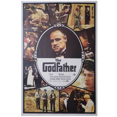 Vintage "The Godfather" Film Poster, 1972