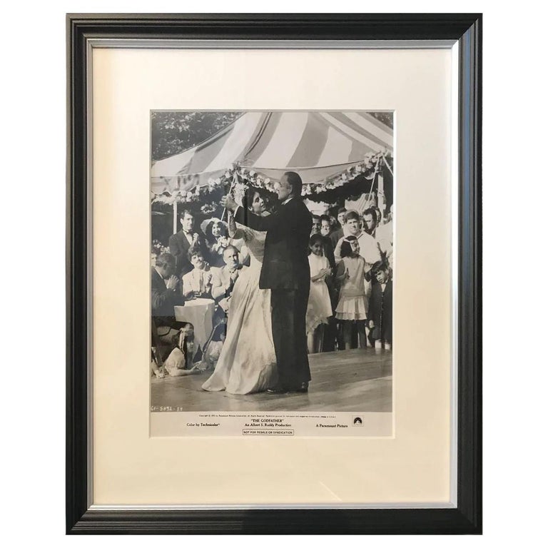 The Godfather, Framed Poster, 1972 For Sale at 1stDibs