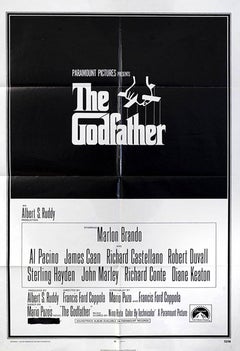 The Godfather Original Poster by S. Neil Fujita, 1972