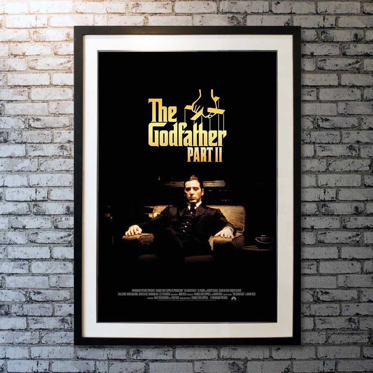 The Godfather: Part II Unframed Poster, 2022r

The early life and career of Vito Corleone in 1920s New York City is portrayed, while his son, Michael, expands and tightens his grip on the family crime syndicate. This once sheet is for the 50th
