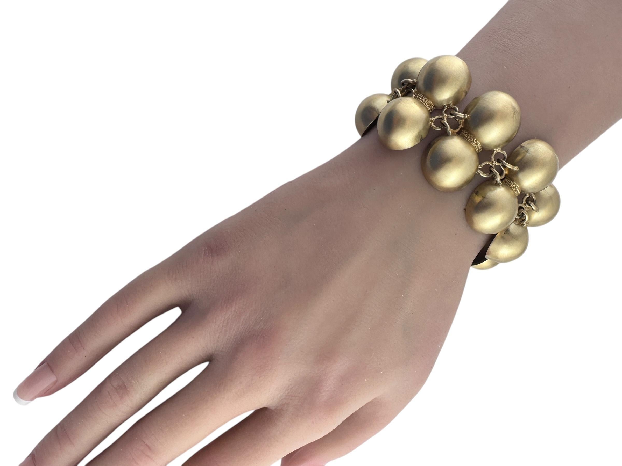 The Gold Bracelet of Pompeii Recreation 14K Yellow Gold The Franklin Mint #19909 6