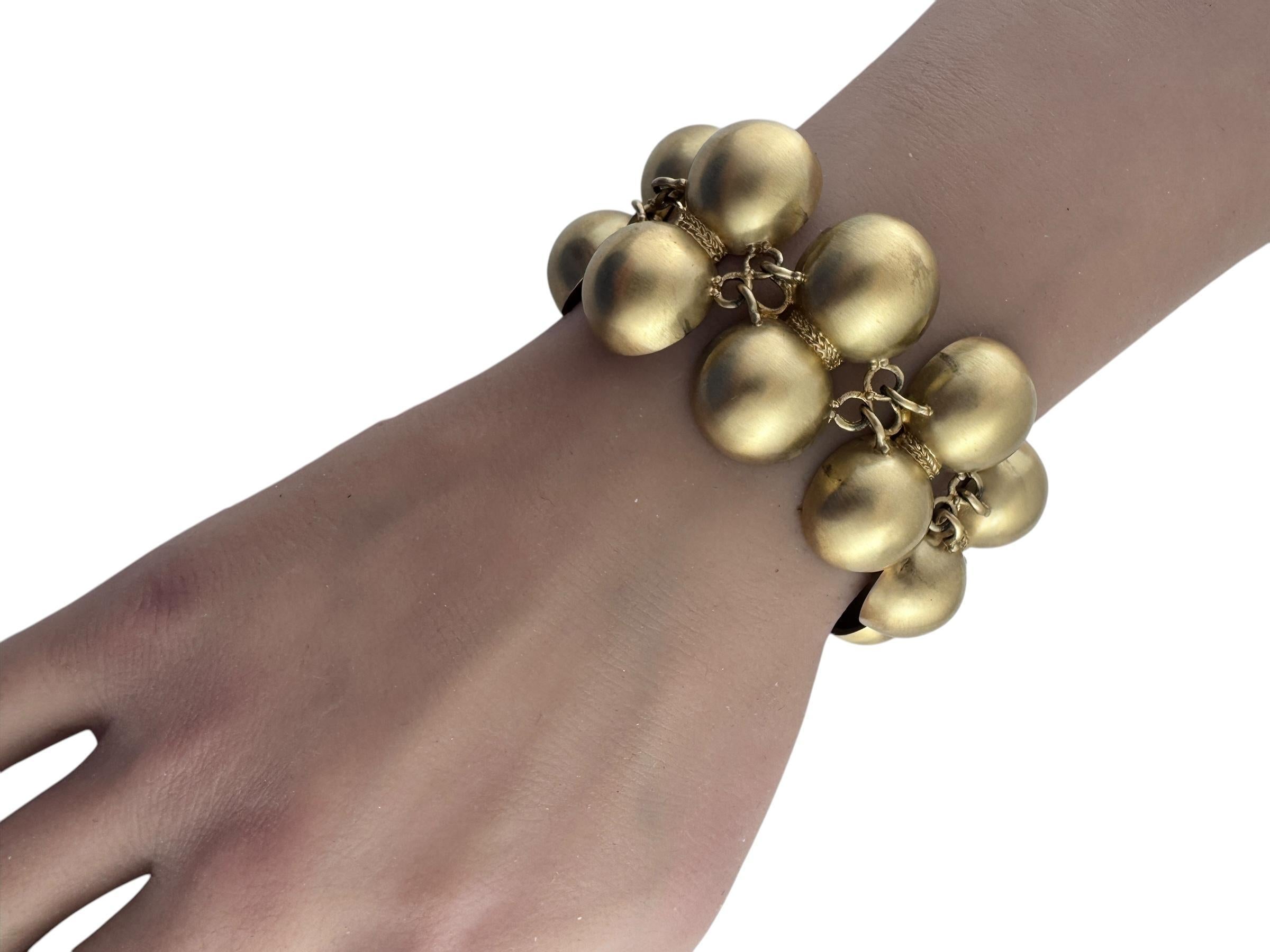The Gold Bracelet of Pompeii Recreation 14K Yellow Gold The Franklin Mint #19909 7