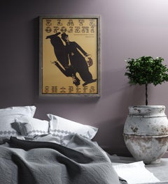 The Gold Rush R1973 Czech A1 Film Poster, Grygar, Chaplin