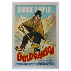 Vintage The Gold Rush, Unframed Poster, 1950r