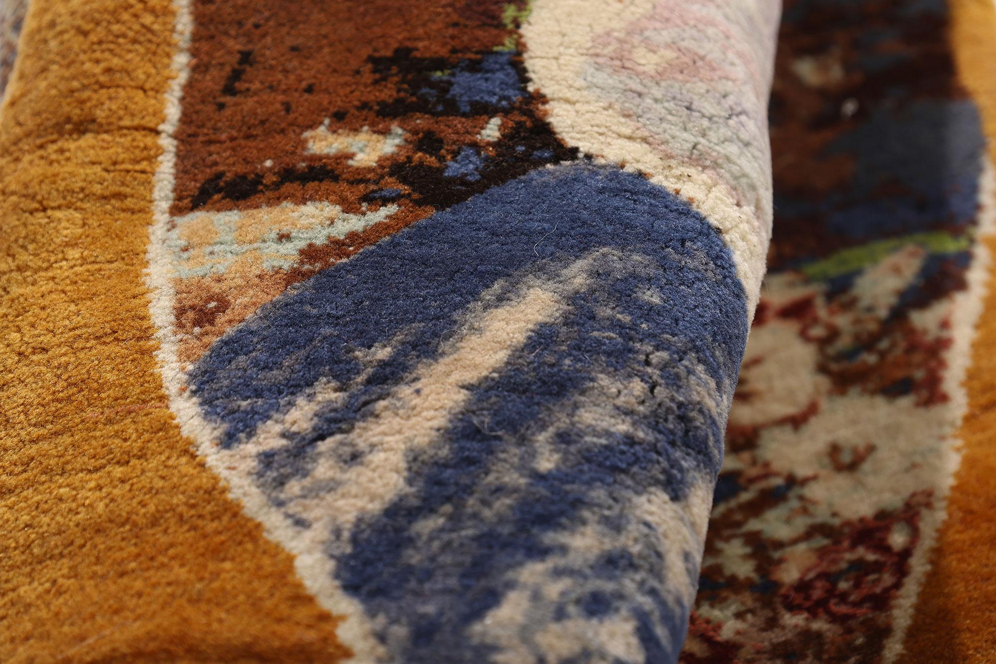 La Musa del Frutteto d'Oro: Capolavoro pittorico persiano di Tabriz dalla grazia senza tempo in vendita 3