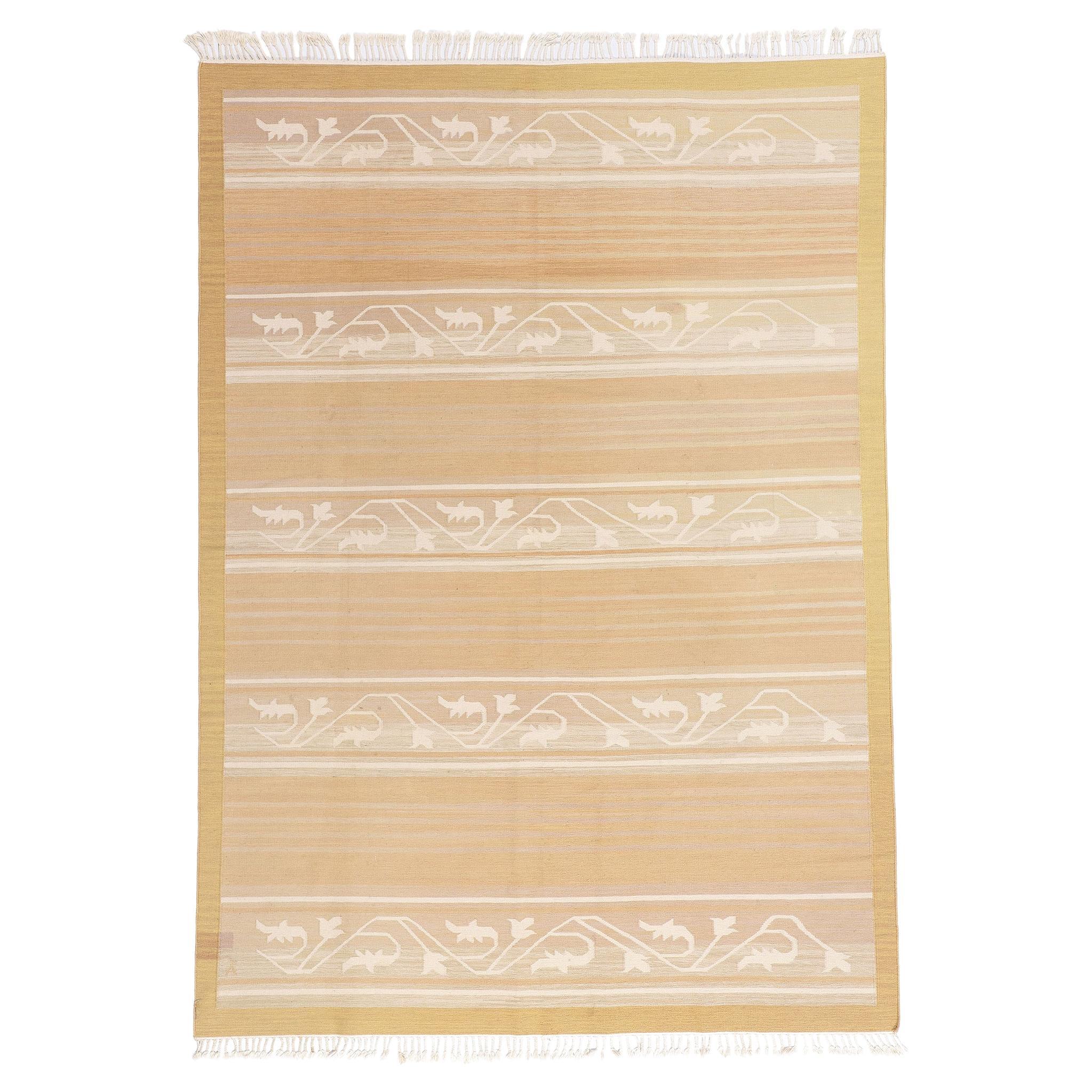 The Golden Reverie: A Swedish Rollakan Masterpiece of Serene Nordic Elegance in vendita