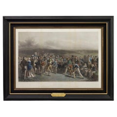 Antique "The Golfers: a Grand Match Played over St. Andrew's Links" After Charles Lees