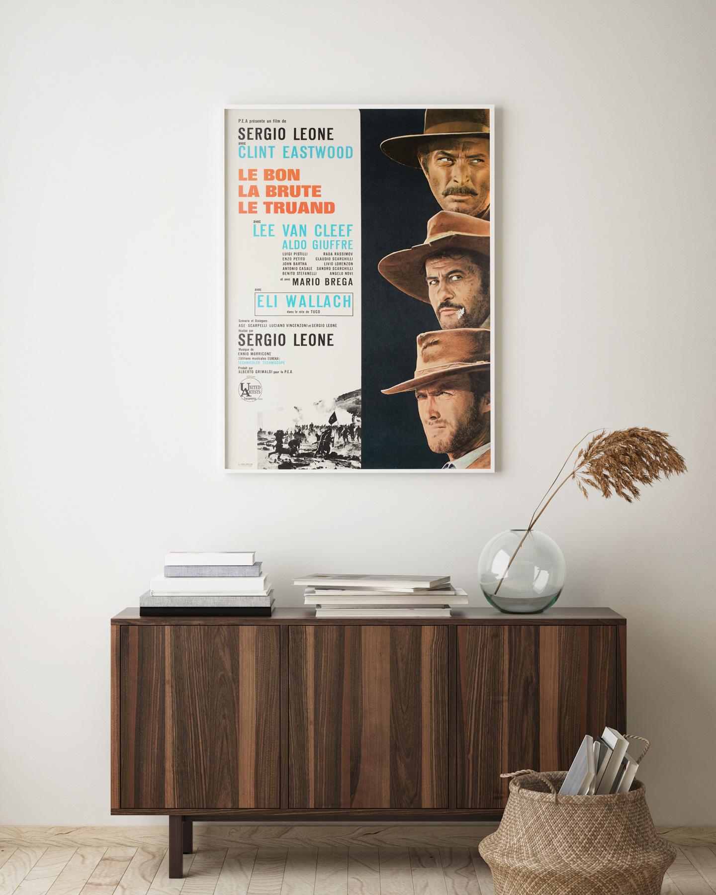 The Good, the Bad and the Ugly - Le Bon, La Brute, Le Truand, film western spaghetti épique italien de 1966 réalisé par Sergio Leone et mettant en vedette Clint Eastwood dans le rôle du 