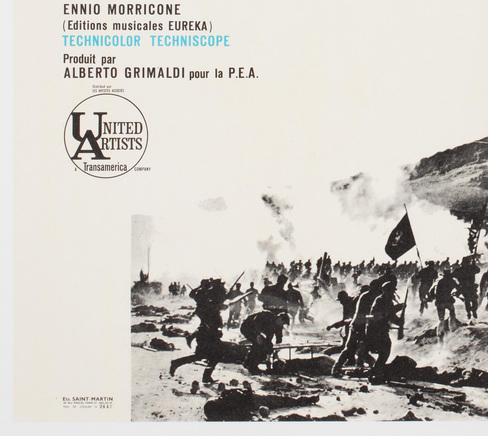 Affiche française du film Moyenne Le bon, le brut et le truand, 1968 en vente 1
