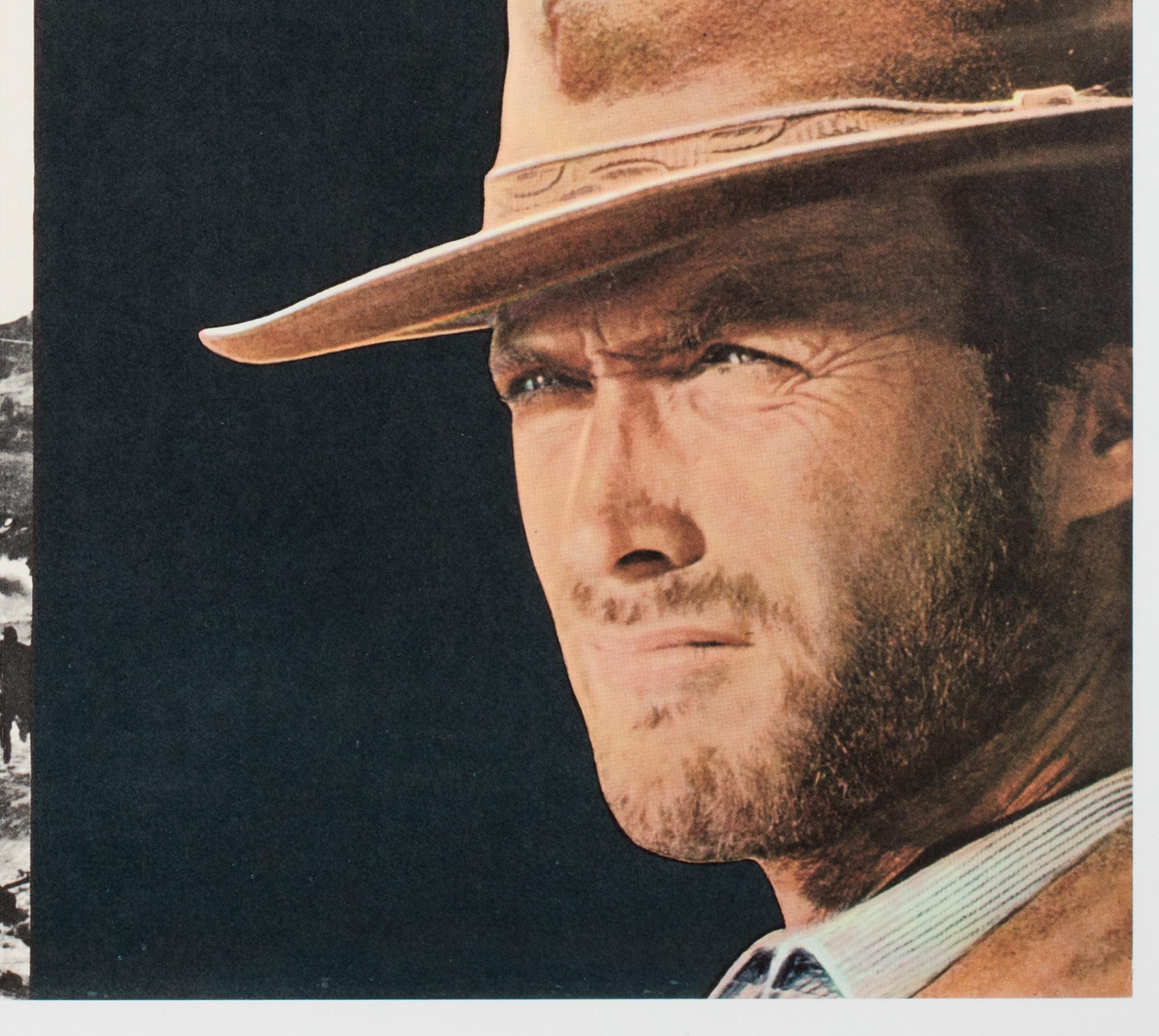 The Good, the Bad and the Ugly 1968 French Moyenne Film Poster For Sale 3