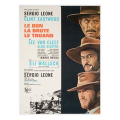The Good, the Bad and the Ugly 1968 French Moyenne Film Poster