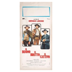 The Good, the Bad and the Ugly R1970s Italian Locandina Film Poster